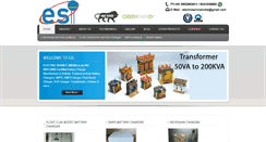 Desktop Screenshot of esielectro.com